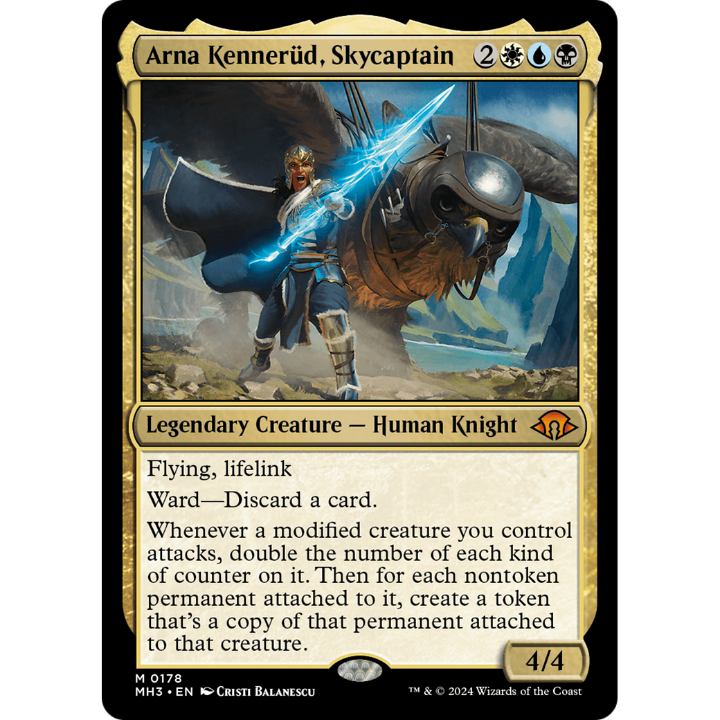 Arna Kennerüd, Skycaptain (MH3-178) - Modern Horizons 3 Foil