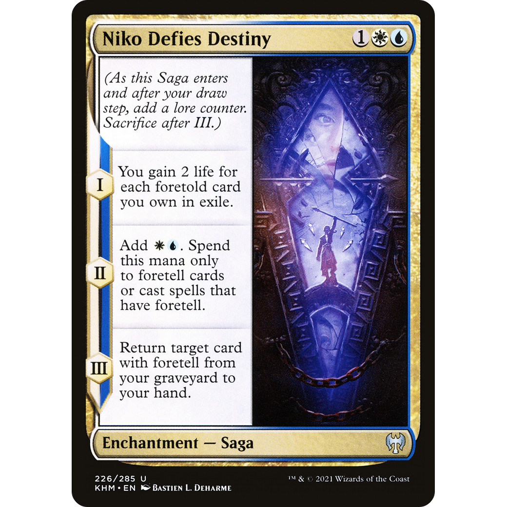 Niko Defies Destiny (KHM-226) - Kaldheim Foil