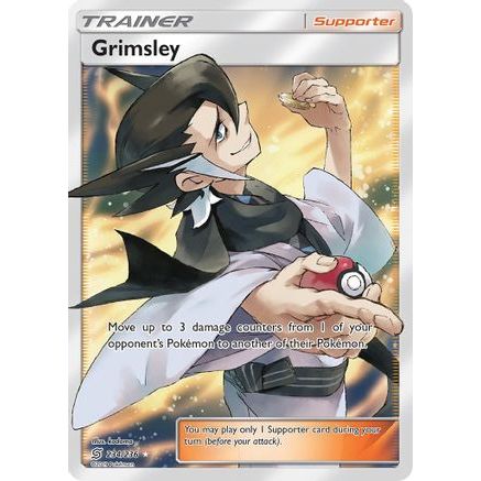 Grimsley (Full Art) 234/236 - SM  Unified Minds Holofoil