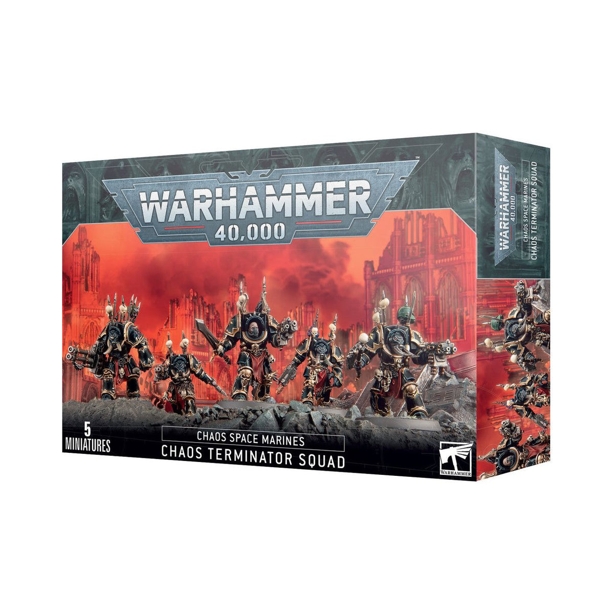 Warhammer 40K: Chaos Space Marines: Chaos Terminator Squad [43-19]