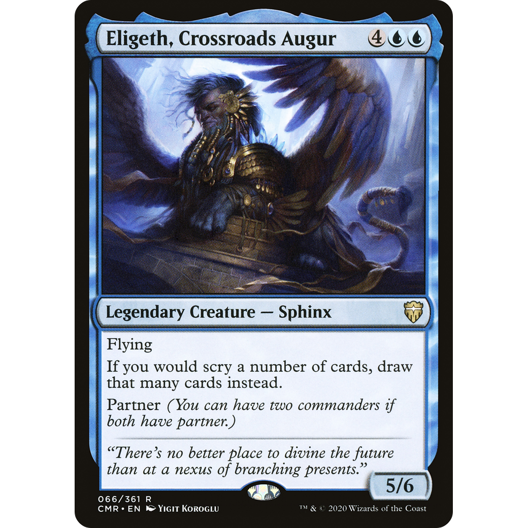 Eligeth, Crossroads Augur (CMR-066) - Commander Legends Foil