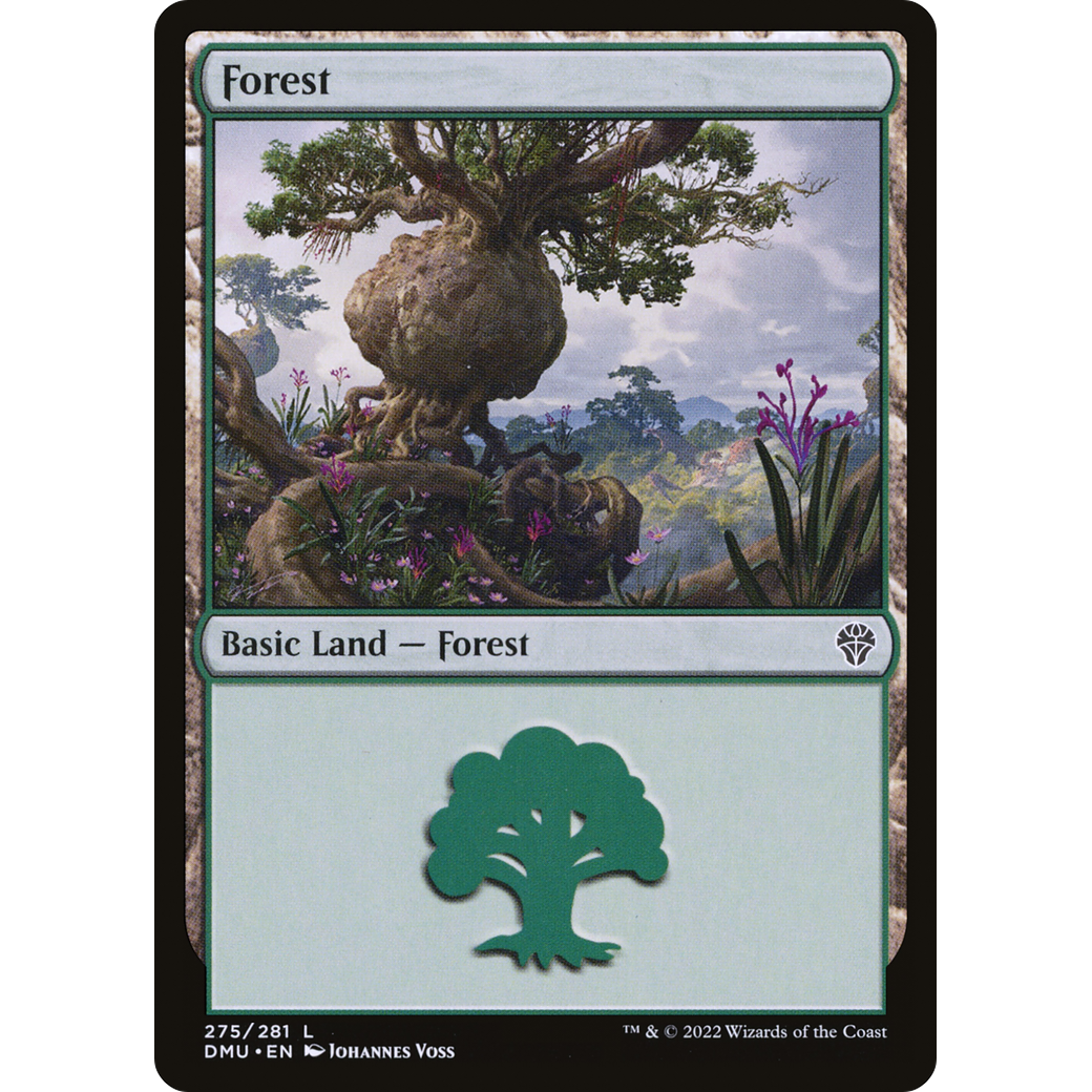 Forest (275) (DMU-275) - Dominaria United Foil