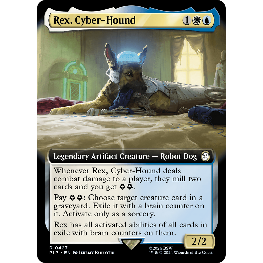Rex, Cyber-Hound (PIP-427) - Fallout: (Extended Art)