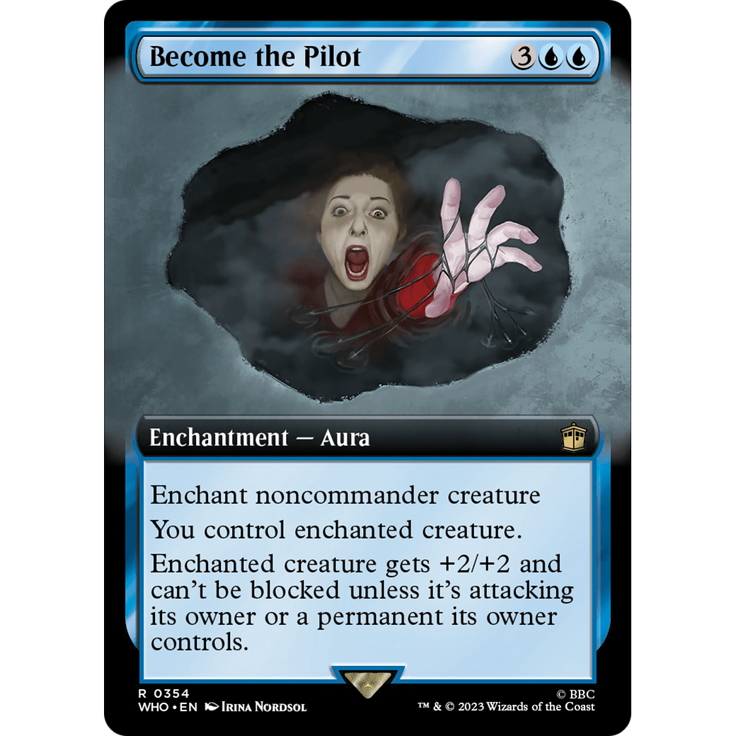 Become the Pilot (Extended Art) (WHO-354) - Doctor Who: (Extended Art)