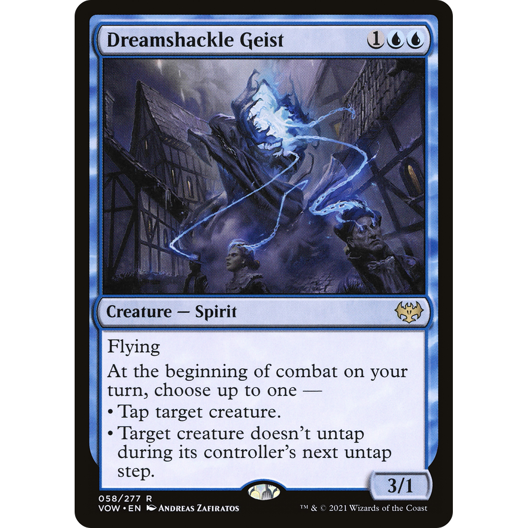 Dreamshackle Geist (VOW-058) - Innistrad: Crimson Vow Foil