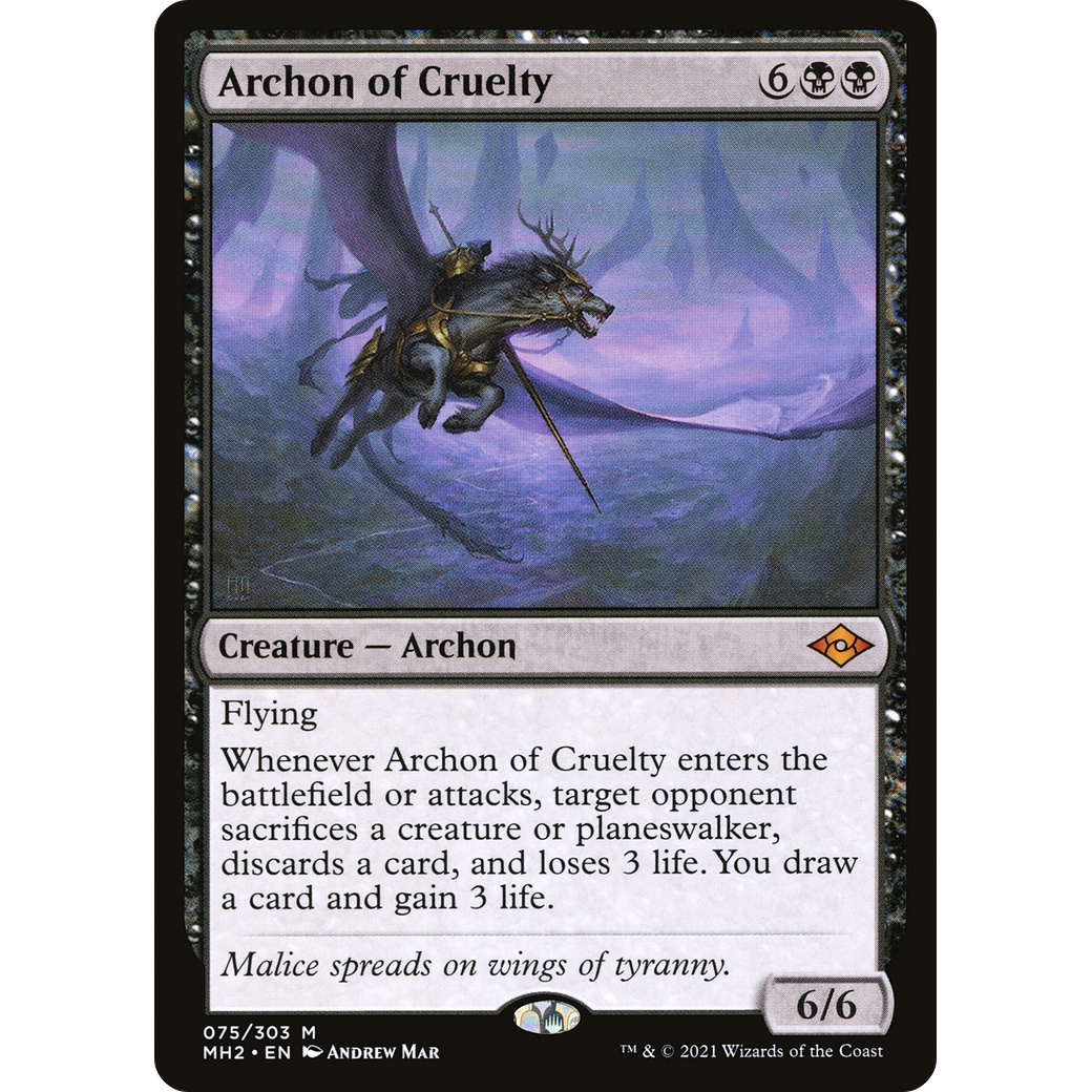 Archon of Cruelty (MH2-075) - Modern Horizons 2