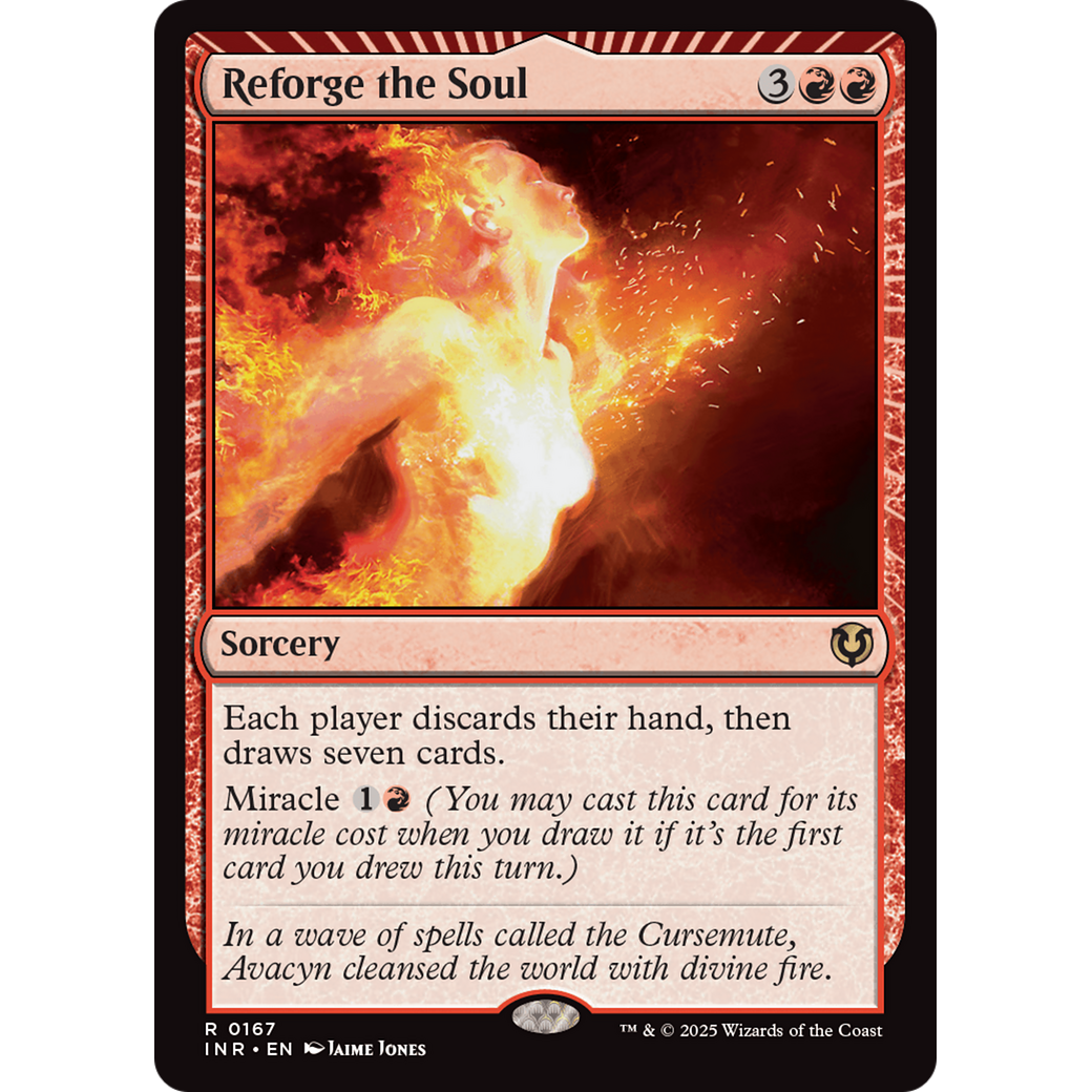 Reforge the Soul (INR-167) - Innistrad Remastered: (miracle) Foil