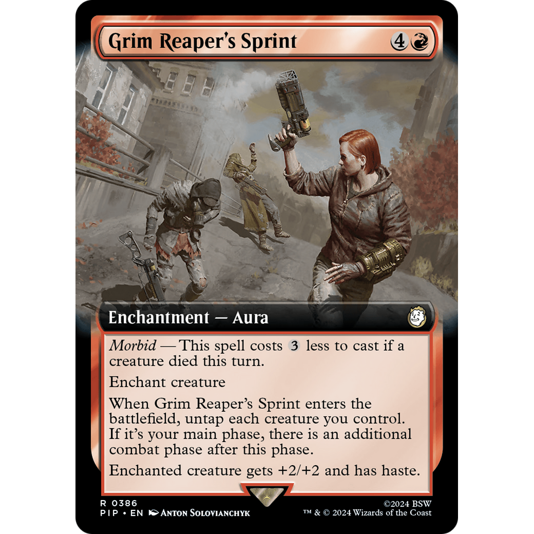 Grim Reaper's Sprint (PIP-386) - Fallout: (Extended Art) Foil
