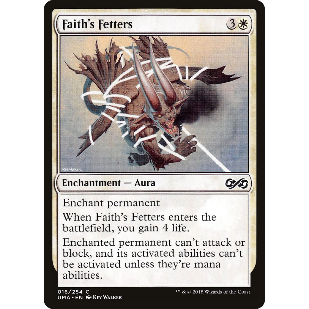 Faith's Fetters (UMA-016) - Ultimate Masters