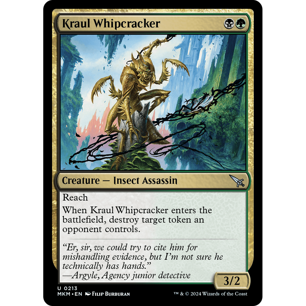 Kraul Whipcracker (MKM-213†) - Murders at Karlov Manor Foil
