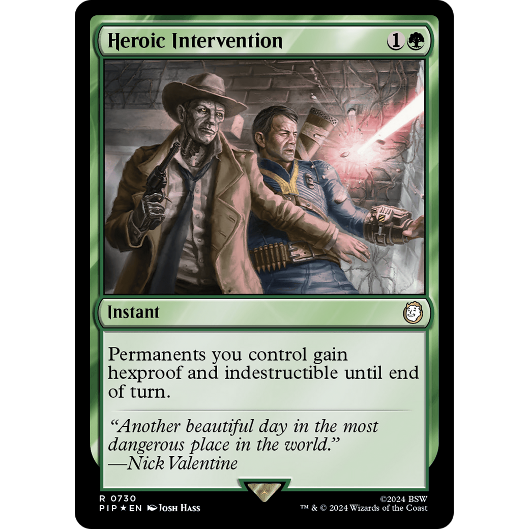 Heroic Intervention (PIP-730) - Fallout Foil