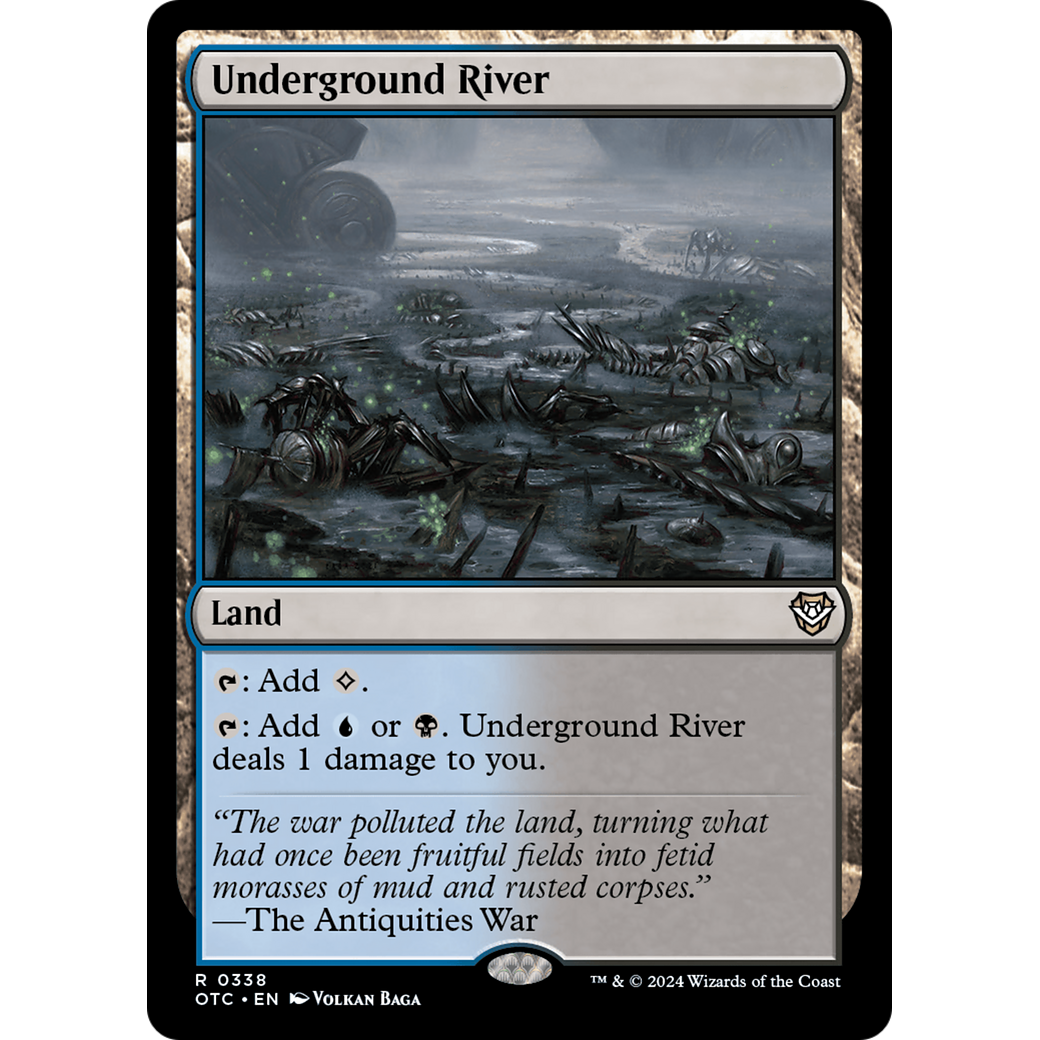 Underground River (OTC-338) - Outlaws of Thunder Junction Commander