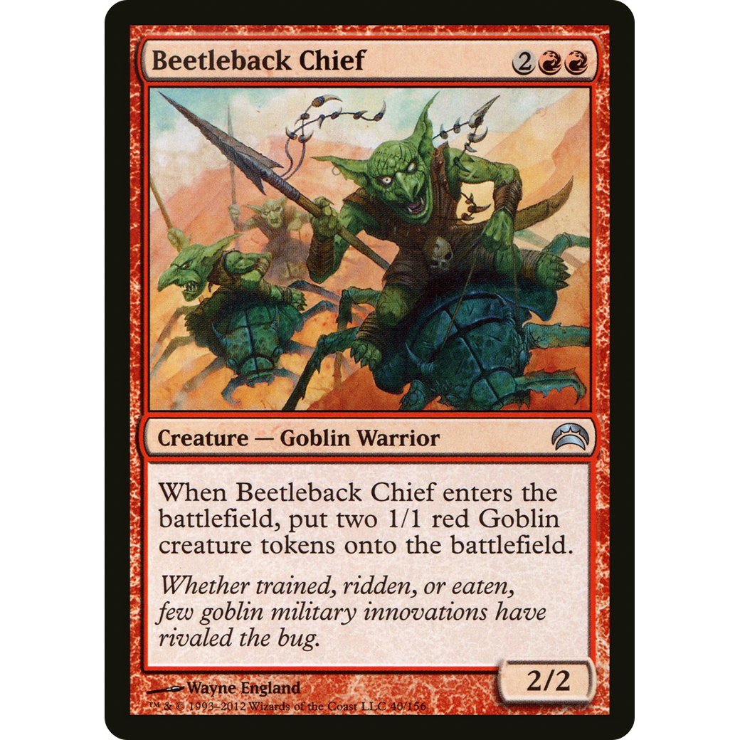 Beetleback Chief (PC2-040) - Planechase 2012