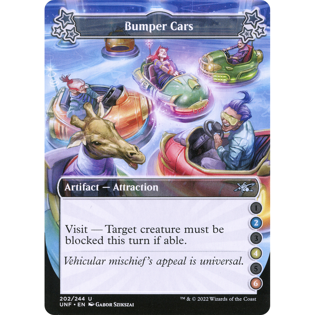 Bumper Cars (2-4-6) (UNF-202) - Unfinity Foil