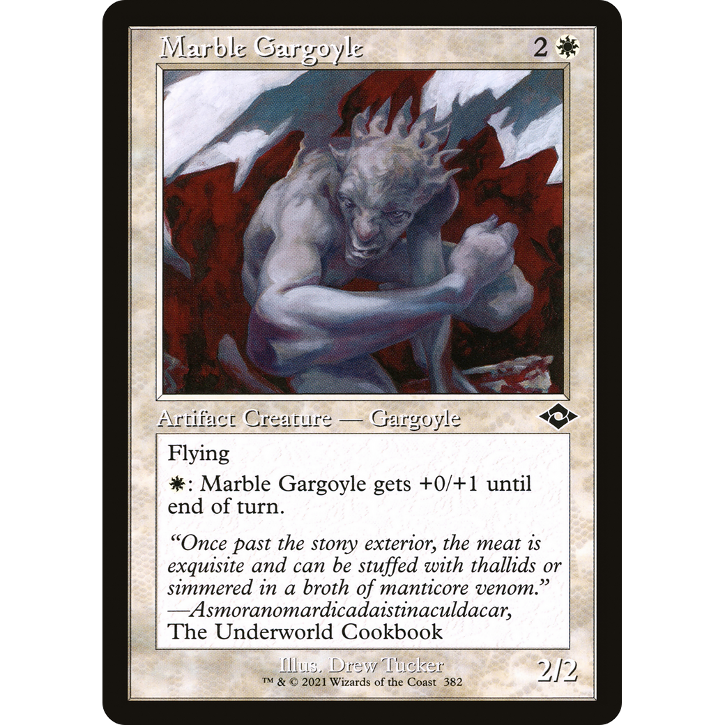 Marble Gargoyle (Retro Frame) (MH2-382) - Modern Horizons 2 Foil