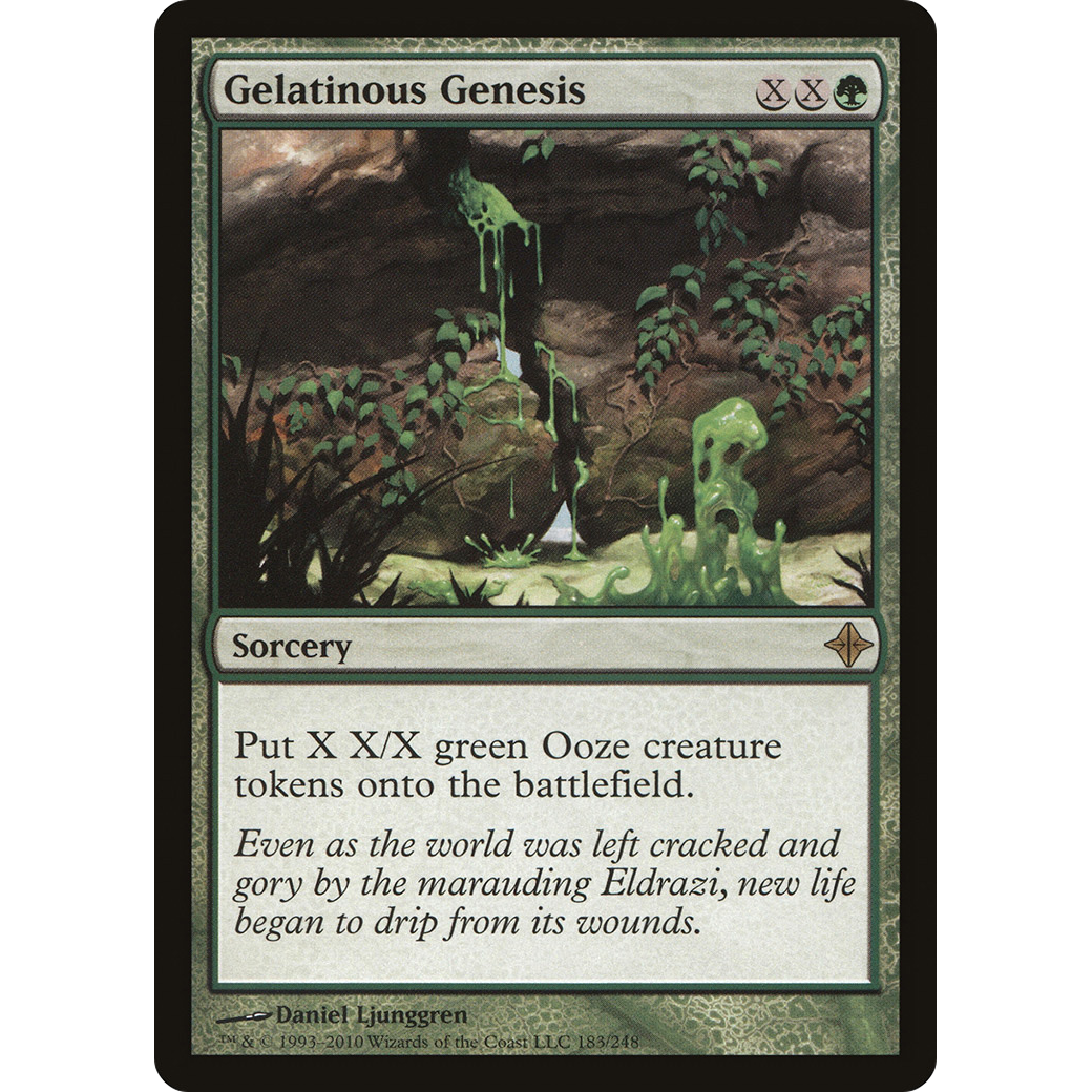 Gelatinous Genesis (ROE-183) - Rise of the Eldrazi Foil