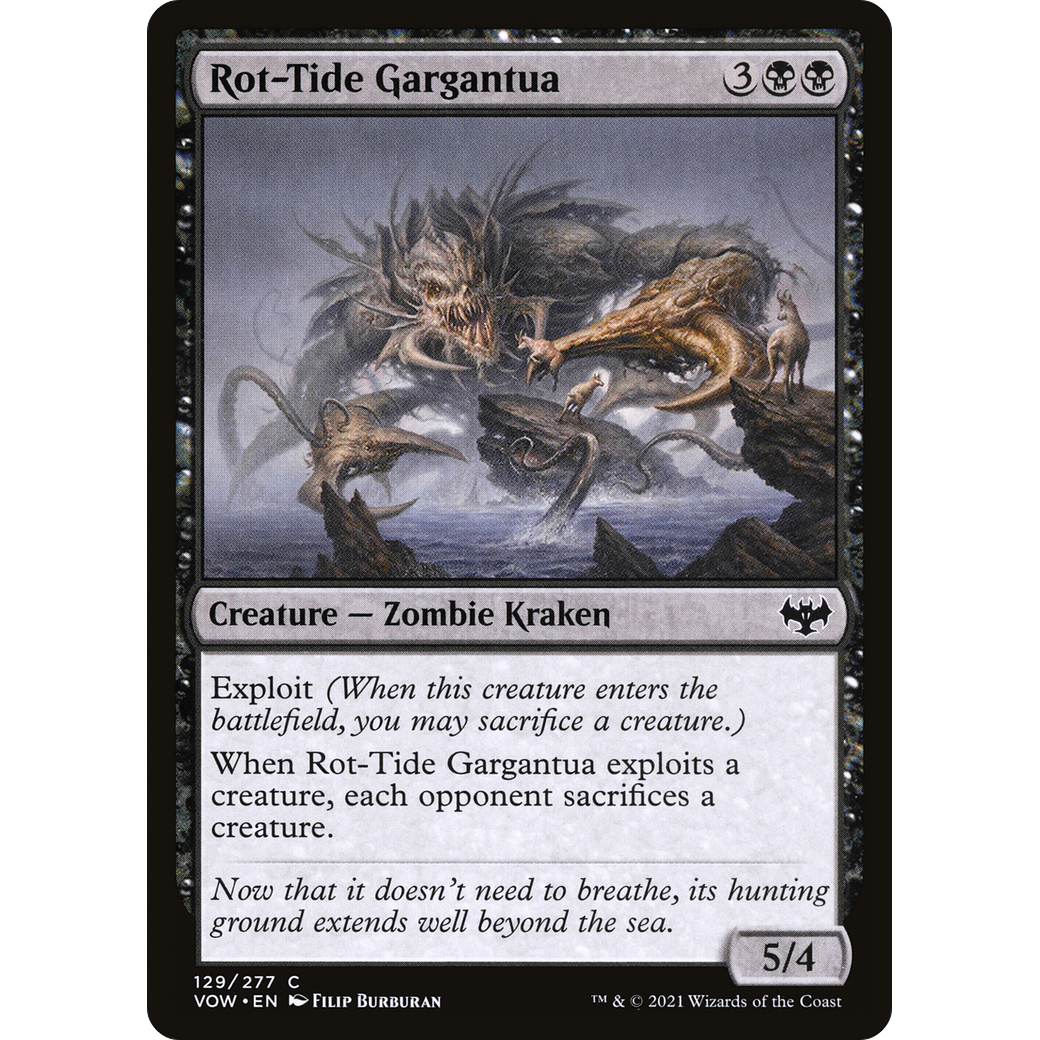 Rot-Tide Gargantua (VOW-129) - Innistrad: Crimson Vow
