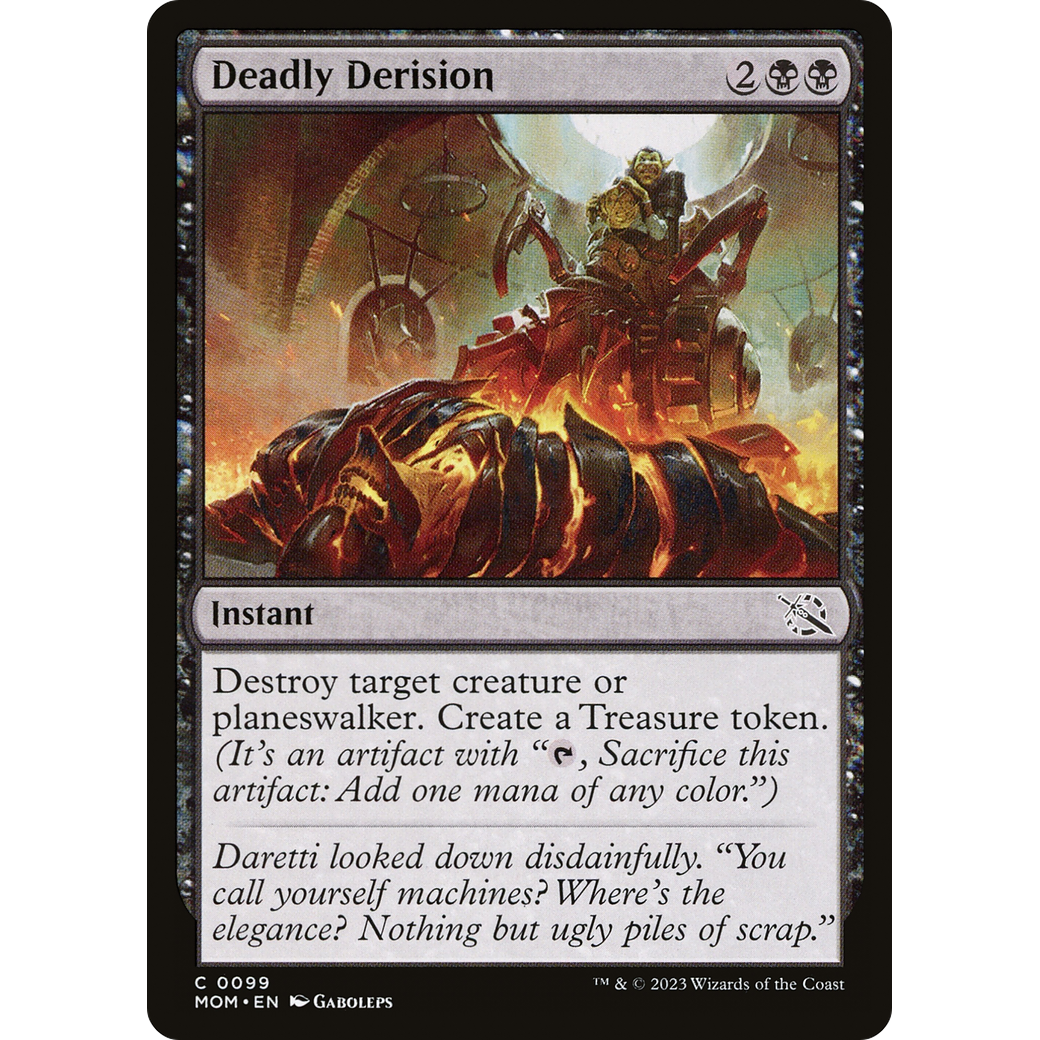 Deadly Derision (MOM-099) - March of the Machine