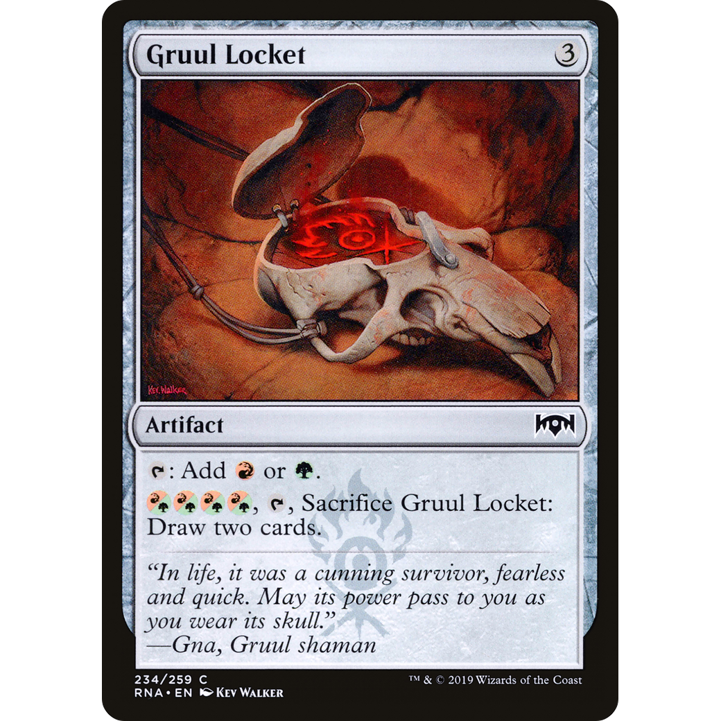 Gruul Locket (RNA-234) - Ravnica Allegiance