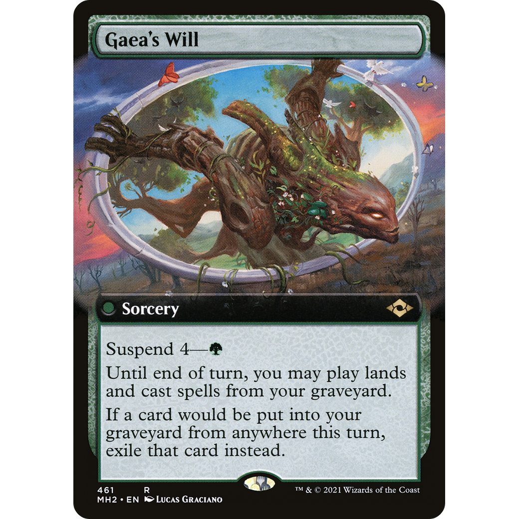 Gaea's Will (Extended Art) (MH2-461) - Modern Horizons 2: (Extended Art)