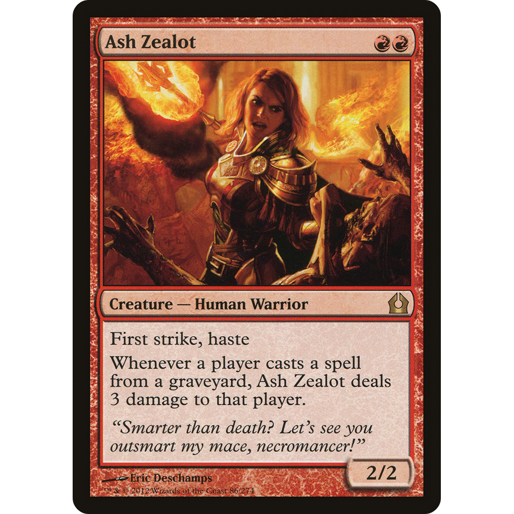 Ash Zealot (RTR-086) - Return to Ravnica Foil