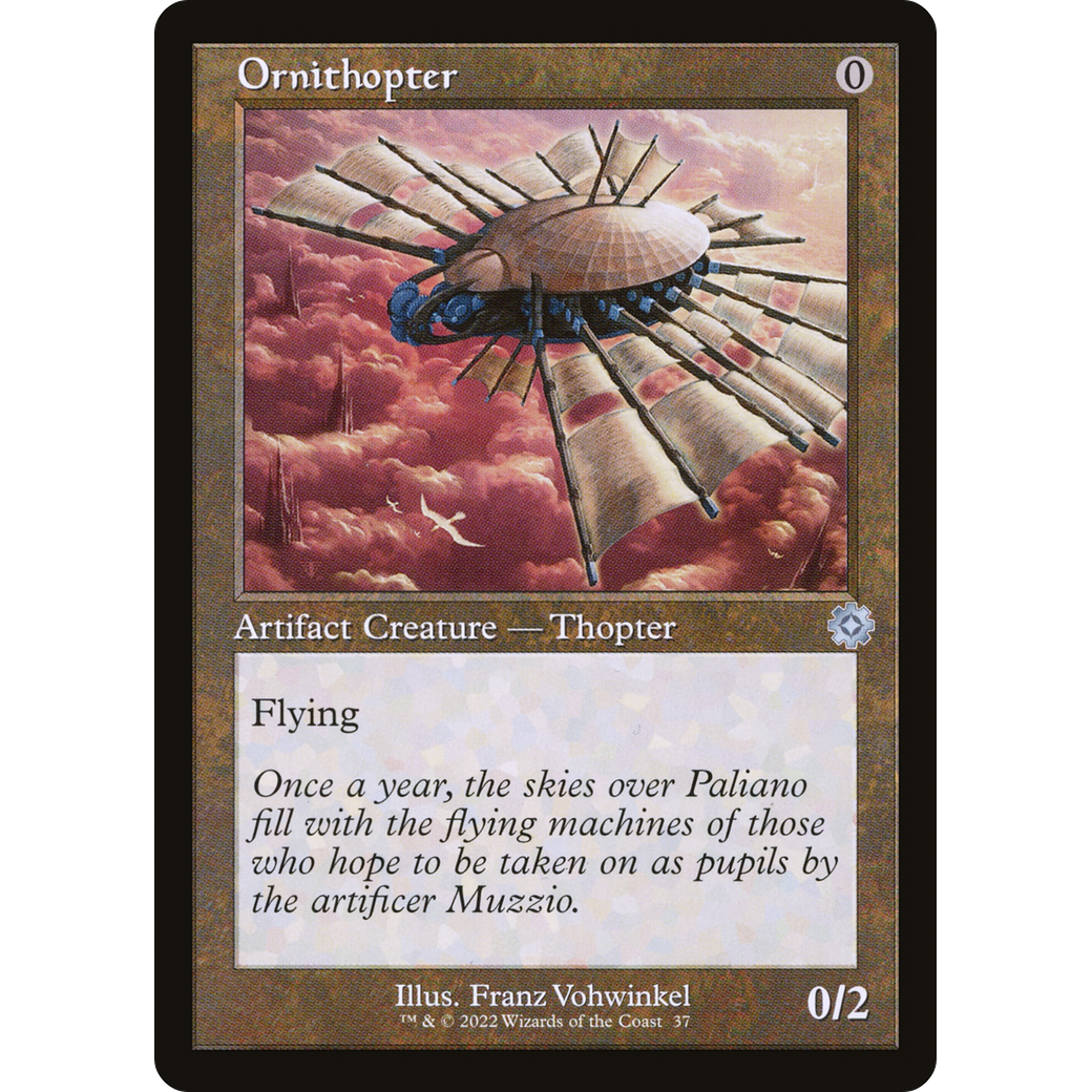 Ornithopter (BRR-037) - The Brothers' War Retro Artifacts Foil
