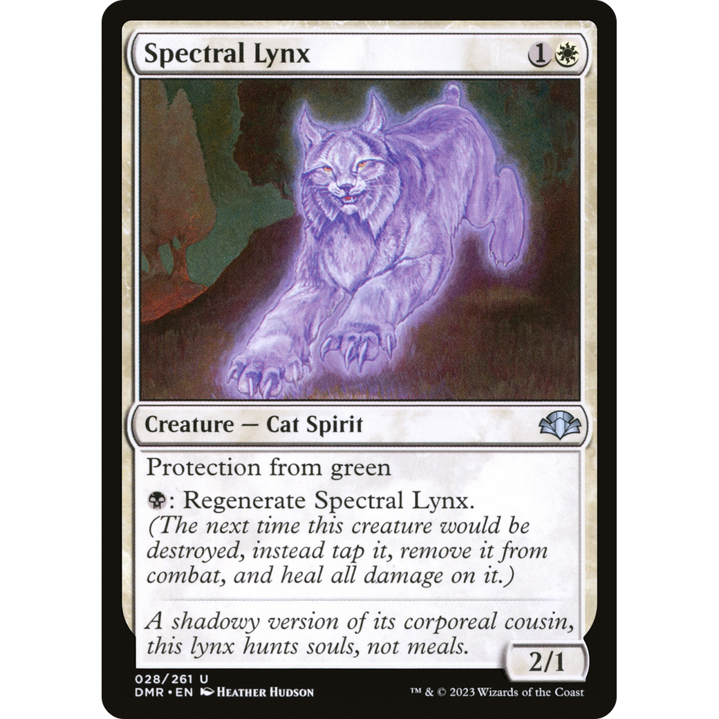 Spectral Lynx (DMR-028) - Dominaria Remastered Foil
