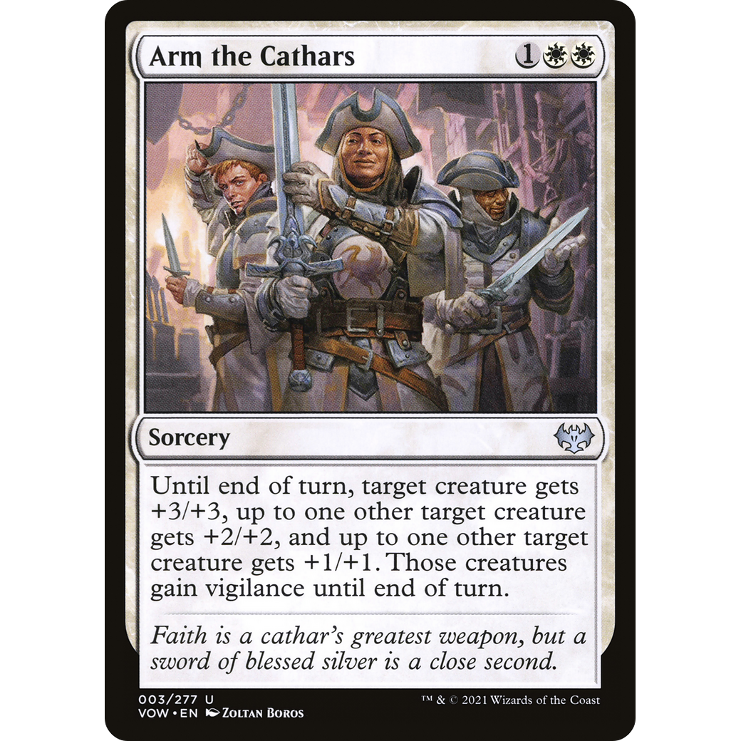 Arm the Cathars (VOW-003) - Innistrad: Crimson Vow Foil