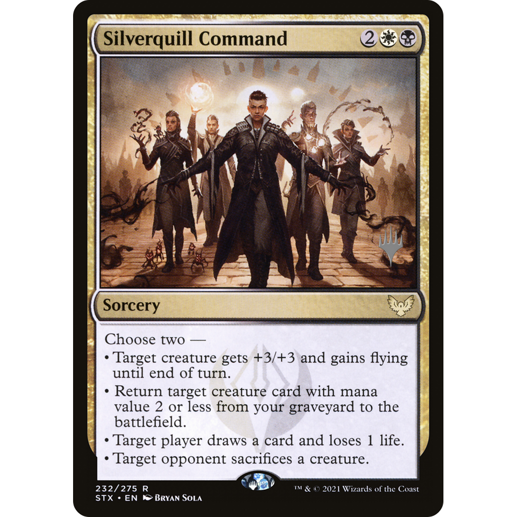 Silverquill Command (PPSTX-232) - Strixhaven: School of Mages Promos