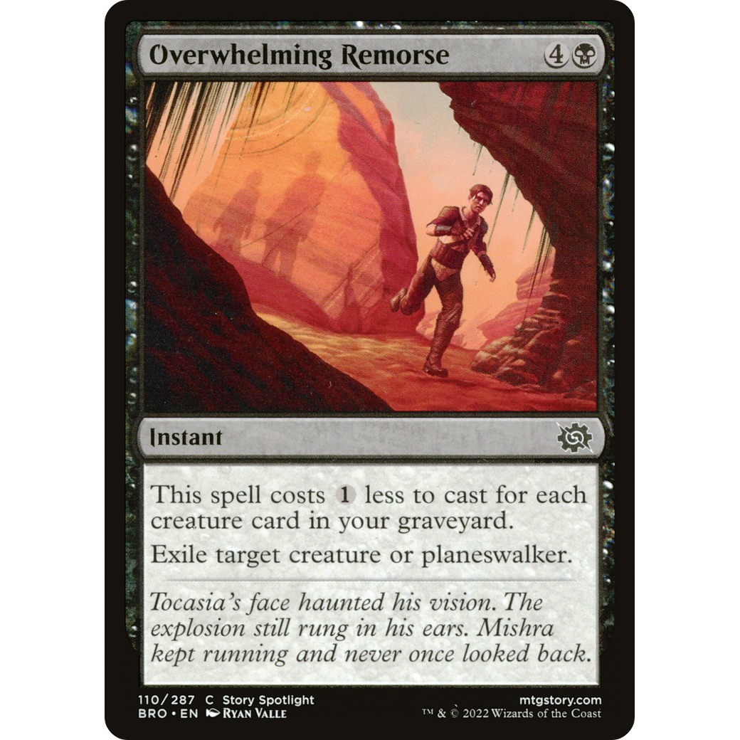 Overwhelming Remorse (BRO-110) - The Brothers' War