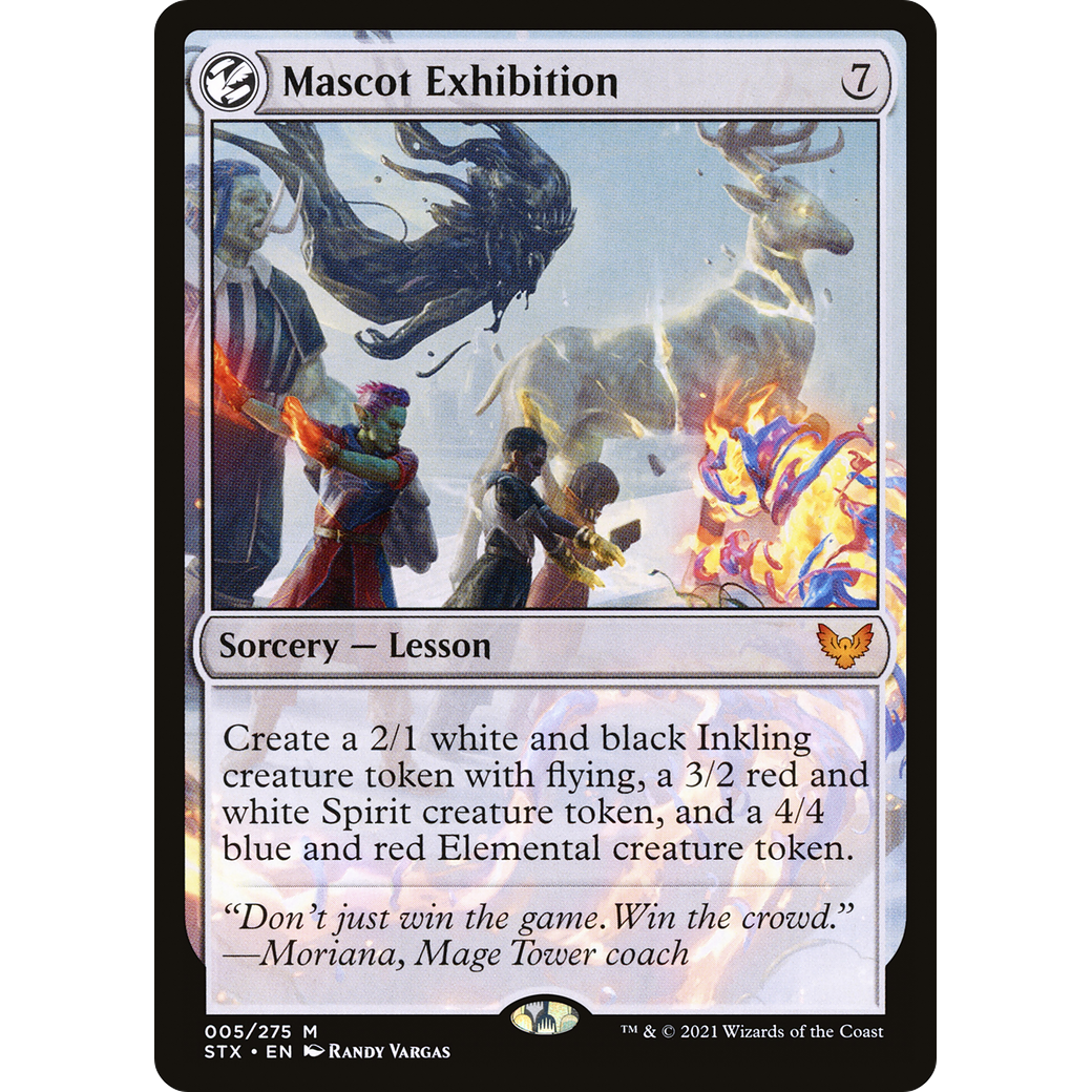 Mascot Exhibition (STX-005) - Strixhaven: School of Mages: (lesson)