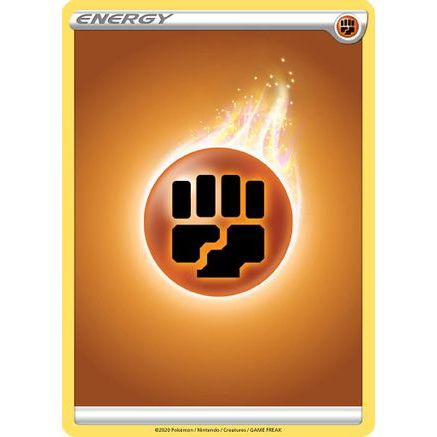 Fighting Energy - SWSH01 Sword & Shield Base Set Reverse Holofoil