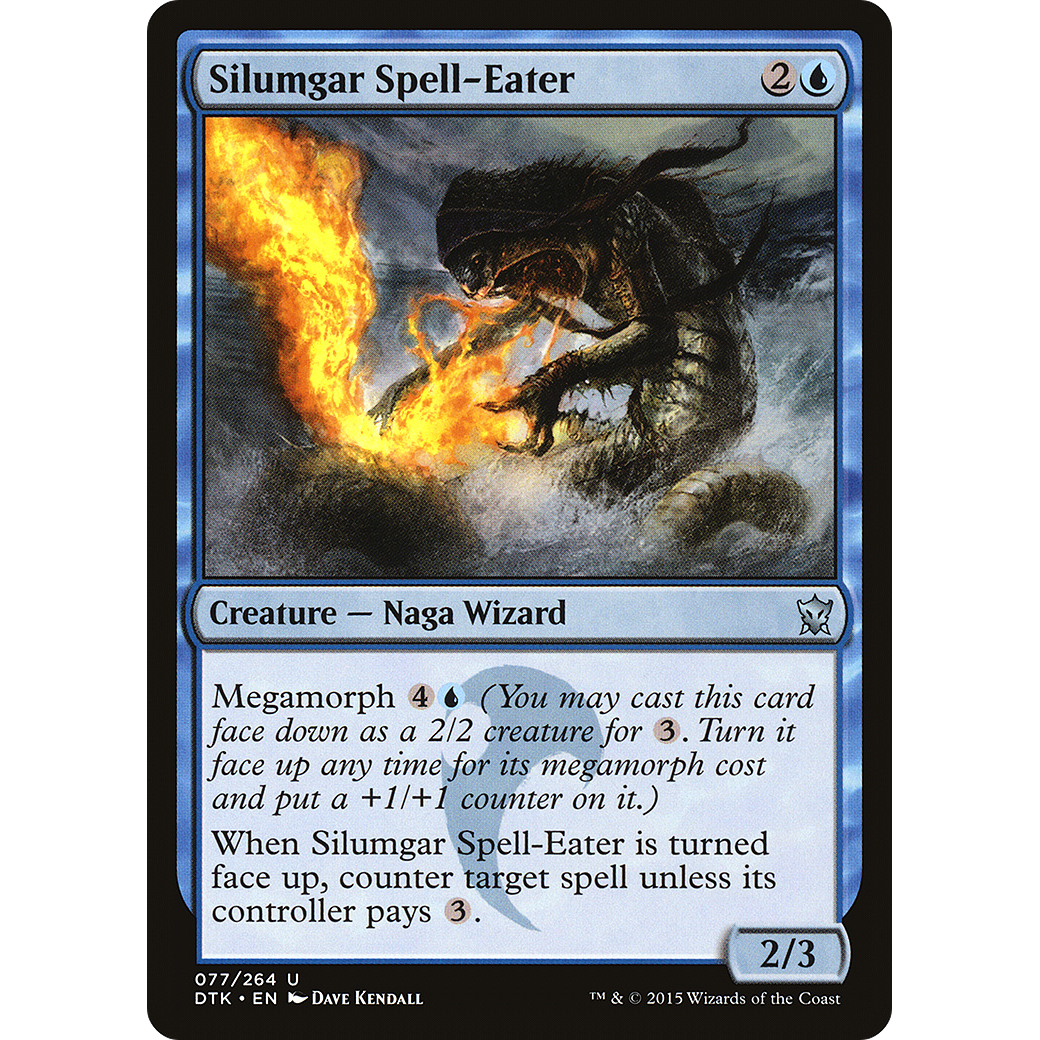 Silumgar Spell-Eater (DTK-077) - Dragons of Tarkir Foil