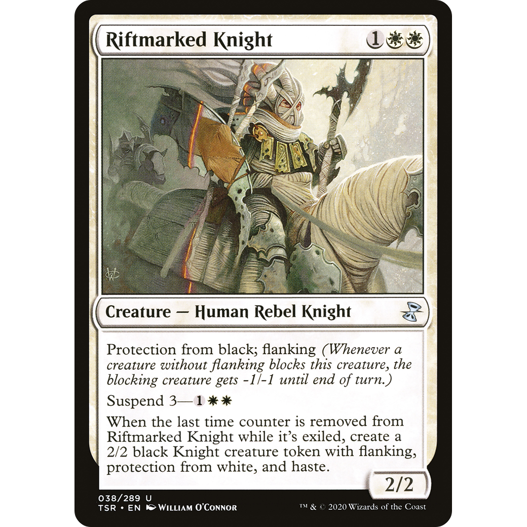 Riftmarked Knight (TSR-038) - Time Spiral Remastered Foil