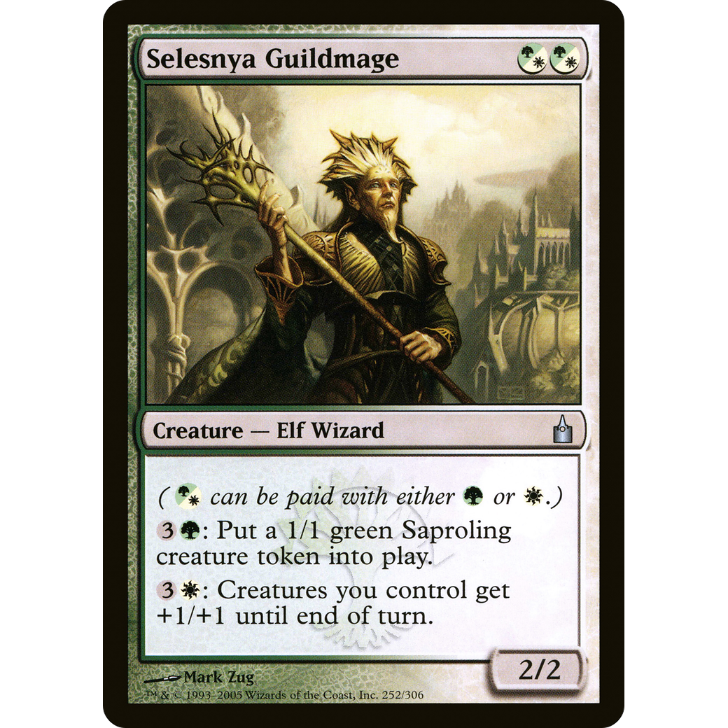 Selesnya Guildmage (RAV-252) - Ravnica: City of Guilds Foil