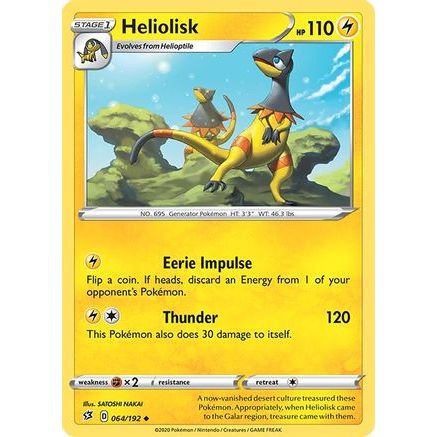 Heliolisk 64/192 - SWSH02 Rebel Clash