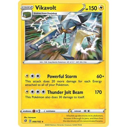 Vikavolt 66/192 - SWSH02 Rebel Clash Holofoil
