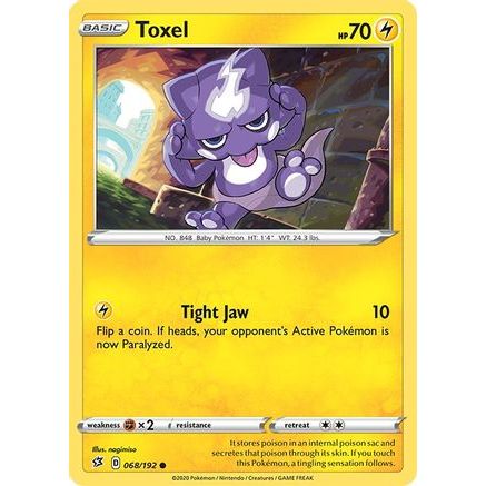 Toxel 68/192 - SWSH02 Rebel Clash