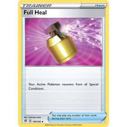 Full Heal 159/192 - SWSH02 Rebel Clash Reverse Holofoil