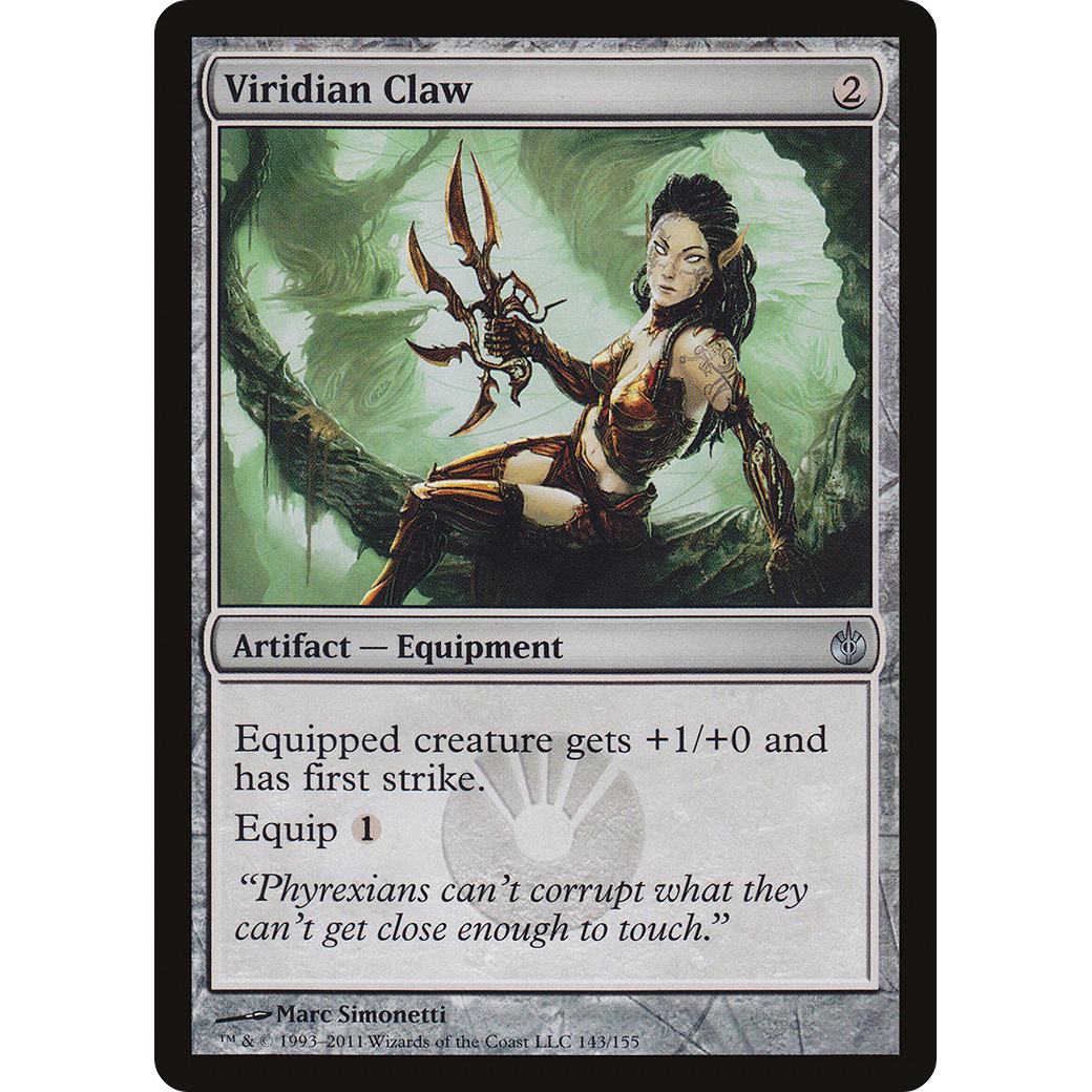 Viridian Claw (MBS-143) - Mirrodin Besieged