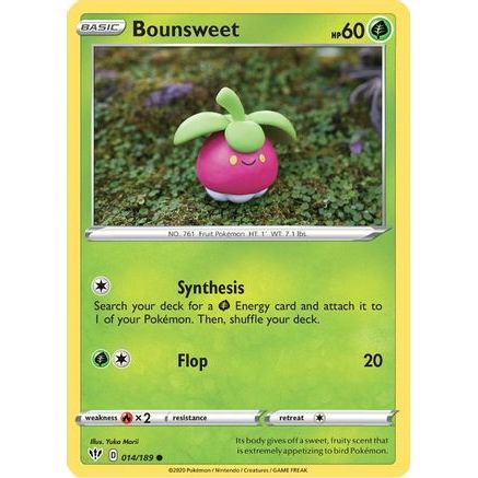 Bounsweet 14/189 - SWSH03 Darkness Ablaze