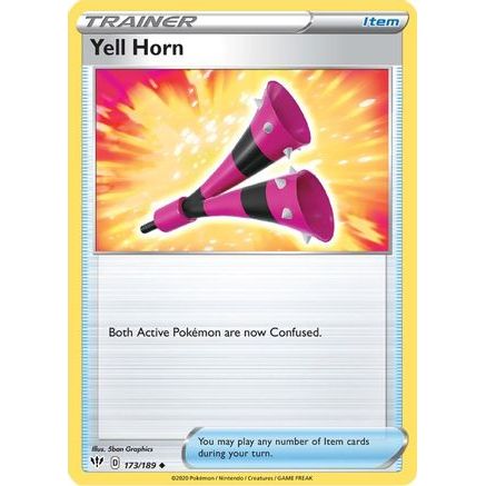 Yell Horn 173/189 - SWSH03 Darkness Ablaze