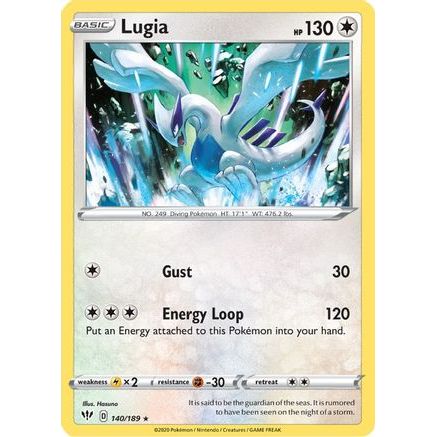 Lugia 140/189 - SWSH03 Darkness Ablaze