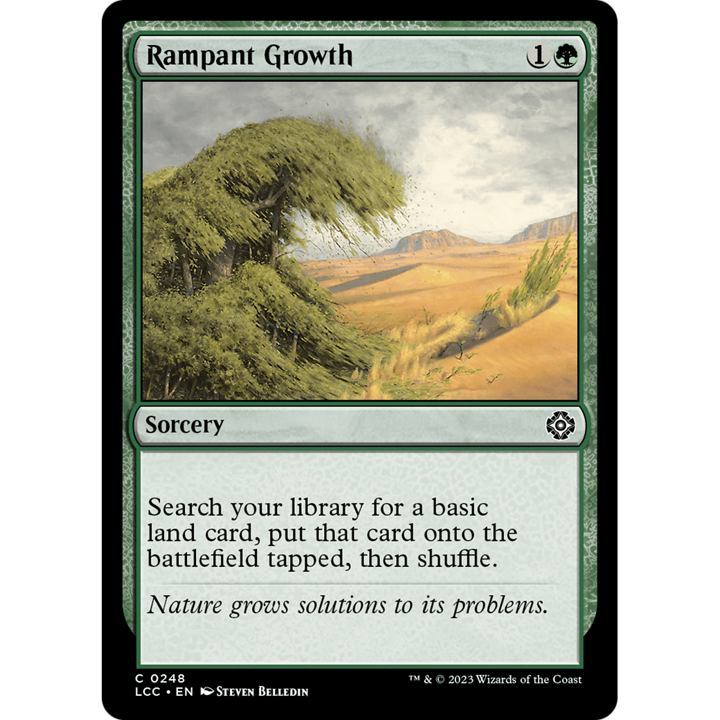 Rampant Growth (LCC-248) - The Lost Caverns of Ixalan Commander