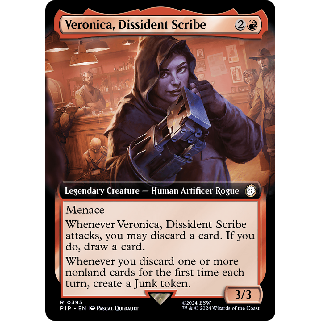 Veronica, Dissident Scribe (PIP-395) - Fallout: (Extended Art)