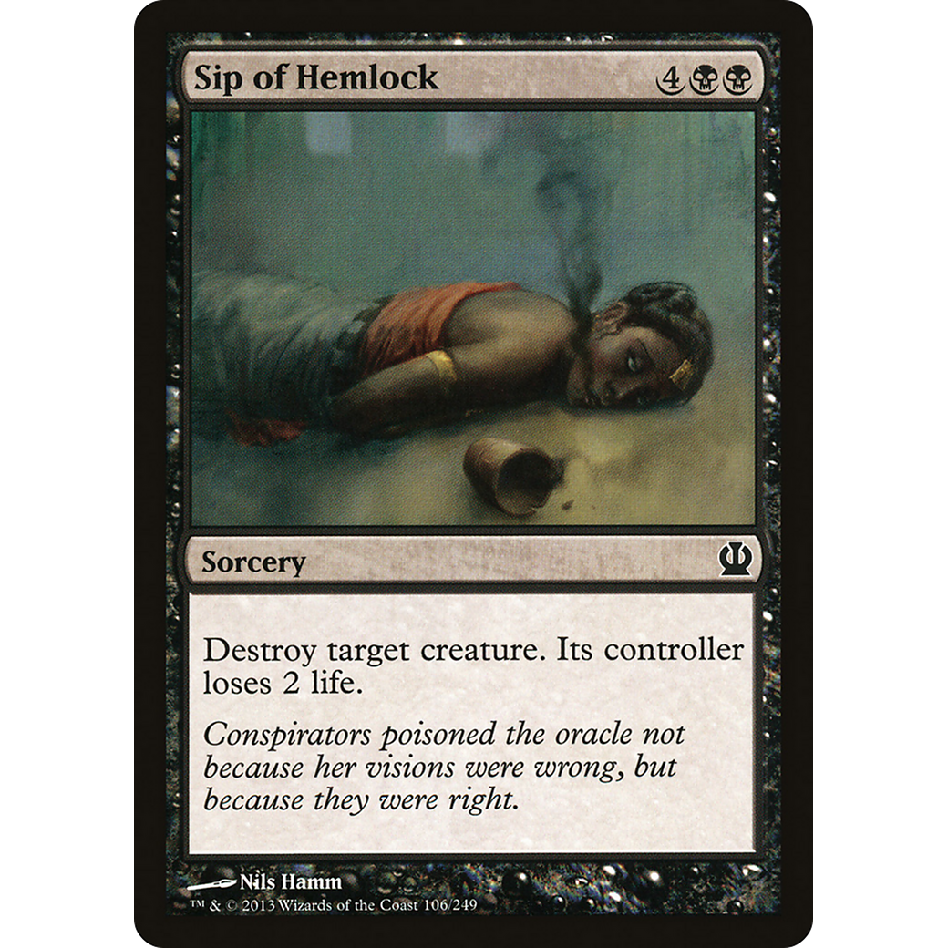 Sip of Hemlock (THS-106) - Theros