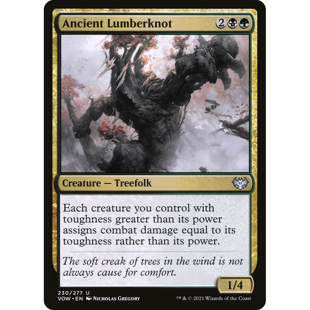 Ancient Lumberknot (VOW-230) - Innistrad: Crimson Vow