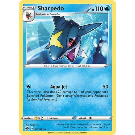 Sharpedo 12/73 - Champions Path