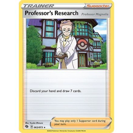Professor's Research 62/73 - Champions Path Holofoil