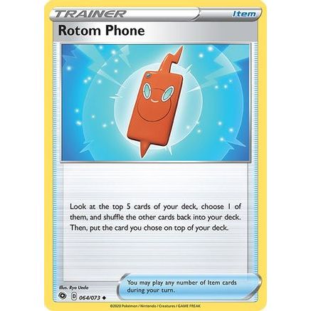 Rotom Phone 64/73 - Champions Path Reverse Holofoil